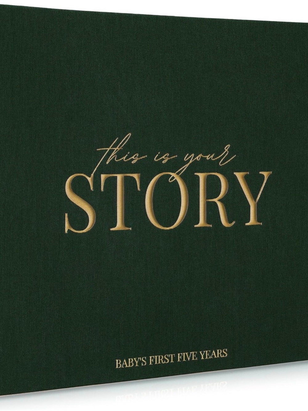 This Is Your Story Baby Memory Book - Evergreen